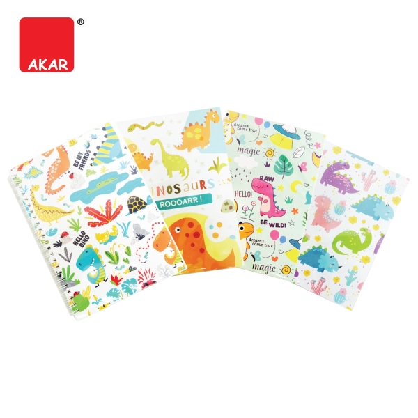 A5 size DINO Ring notebook - Random 1pc Note Book Paper Product Selangor, Malaysia, Kuala Lumpur (KL), Semenyih Supplier, Suppliers, Supply, Supplies | V CAN (1999) SDN BHD