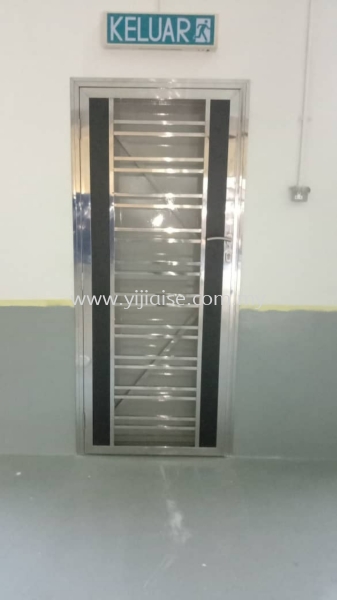  Single Door Door Stainless Steel Works Johor Bahru (JB), Gelang Patah, Malaysia, Taman Pelangi Service, Contractor | Yijia Iron Steel Engineering Sdn Bhd