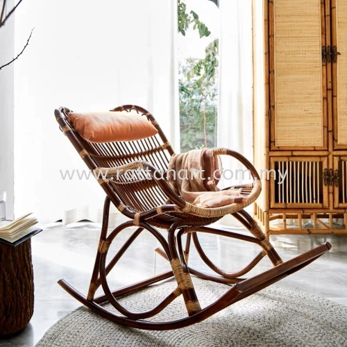 RATTAN ROCKING CHAIR