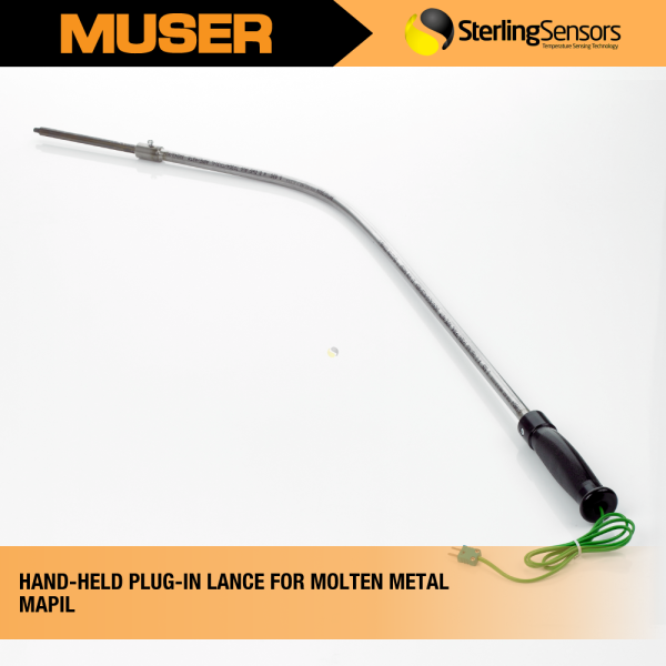 MAPIL Hand-Held Plug-In Lance | Sterling Sensors by Muser Digital Portable Pyrometers Molten Metal Sterling Sensors Kuala Lumpur (KL), Malaysia, Selangor, Sunway Velocity Supplier, Suppliers, Supply, Supplies | Muser Apac Sdn Bhd