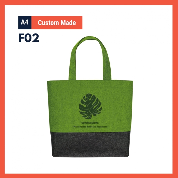 F02 A4 Size Felt Bag Malaysia, Kedah, Selangor, Kuala Lumpur (KL) Manufacturer, Supplier, Supply, Supplies | Icon Packaging Sdn Bhd