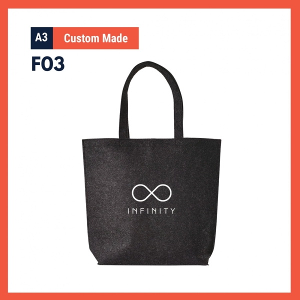 F03 A3 Size Felt Bag Malaysia, Kedah, Selangor, Kuala Lumpur (KL) Manufacturer, Supplier, Supply, Supplies | Icon Packaging Sdn Bhd