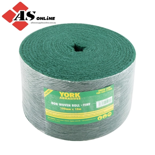 YORK Non-Woven Roll, 150mm x 10m, Aluminium Oxide, Fine / Model: YRK2451740K
