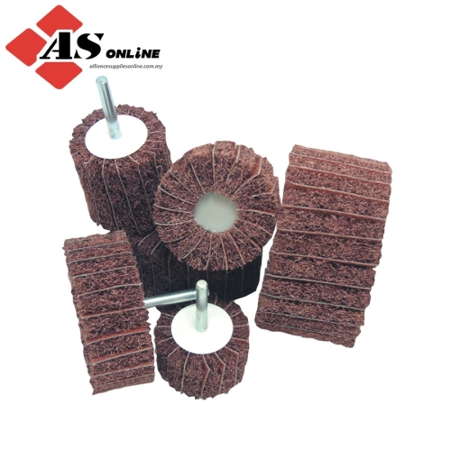 YORK Interleaved Flap Wheel, 76 x 50 x 6mm, Fine, Aluminium Oxide / Model: YRK2458830K