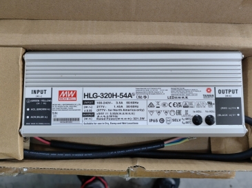 MEAN WELL POWER SUPPLY HLG-320H-54A & HLG-320H-36A