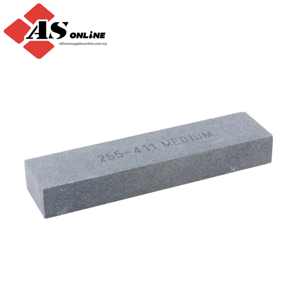 KENNEDY Bench Stone, Rectangular, Silicon Carbide, Medium, 100 x 25 x 13mm / Model: KEN2554110K