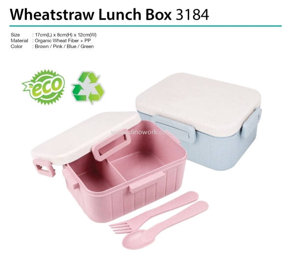 Wheatstraw Lunch Box 3184 Lunch Box Household Johor Bahru (JB), Malaysia Supplier, Wholesaler, Importer, Supply | DINO WORK SDN BHD