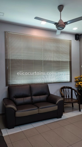 2 Tones Venetian Blind Aluminium 