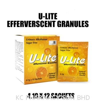 U-Lite Effervescent Granules Sachet 4.1G x 12 sachets (EXP:04/2025)  / 4.1G x 28 sachets (EXP:12/2025)