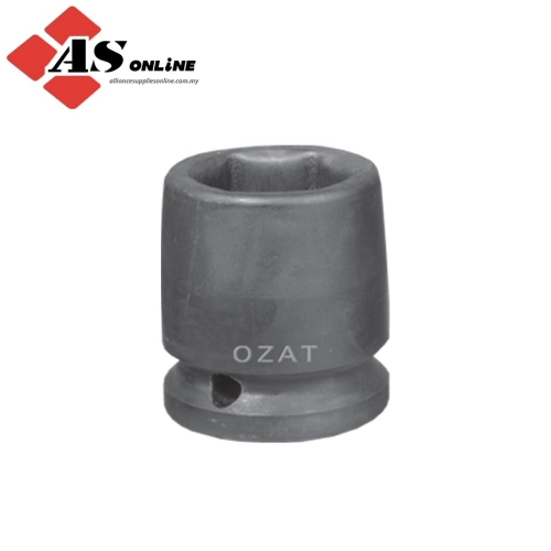 OZAT 1/2" SQ. DR. X 1-3/16" 30 MM Socket / Model: 0819M30