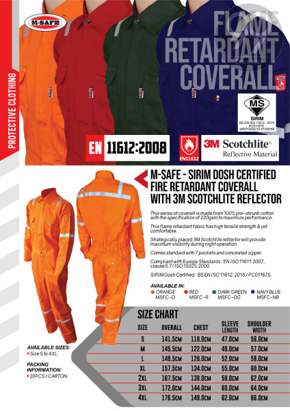 FR Coverall Jacket Jacket Apparel Ready Make Products Selangor, Malaysia, Kuala Lumpur (KL), Kajang Uniform, Manufacturer, Supplier, Supply | 99 Uniform Factory Sdn Bhd