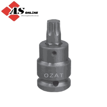 OZAT 1/2" SQ. DR. X T40 2 Pc Torx Bit Socket / Model: 08T40