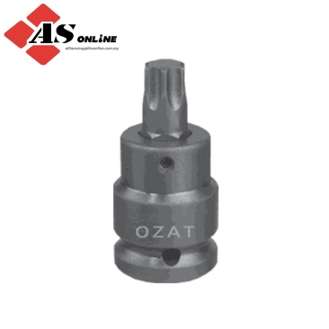 OZAT 1/2" SQ. DR. X T50 2 Pc Torx Bit Socket / Model: 08T50