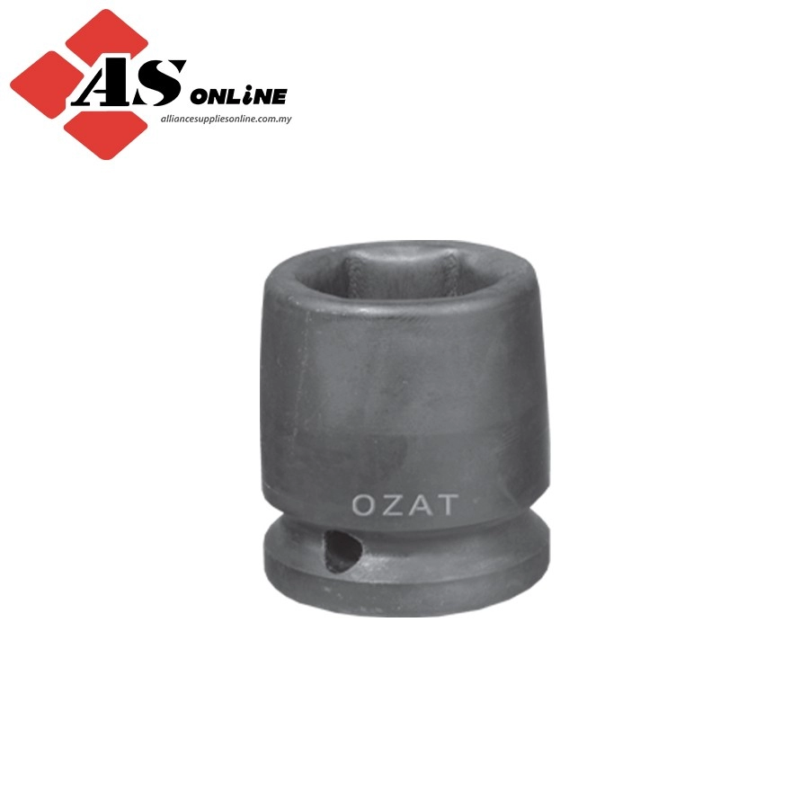 OZAT 3/4" SQ. DR. X 3/4" 19 MM Socket / Model: 1212M19