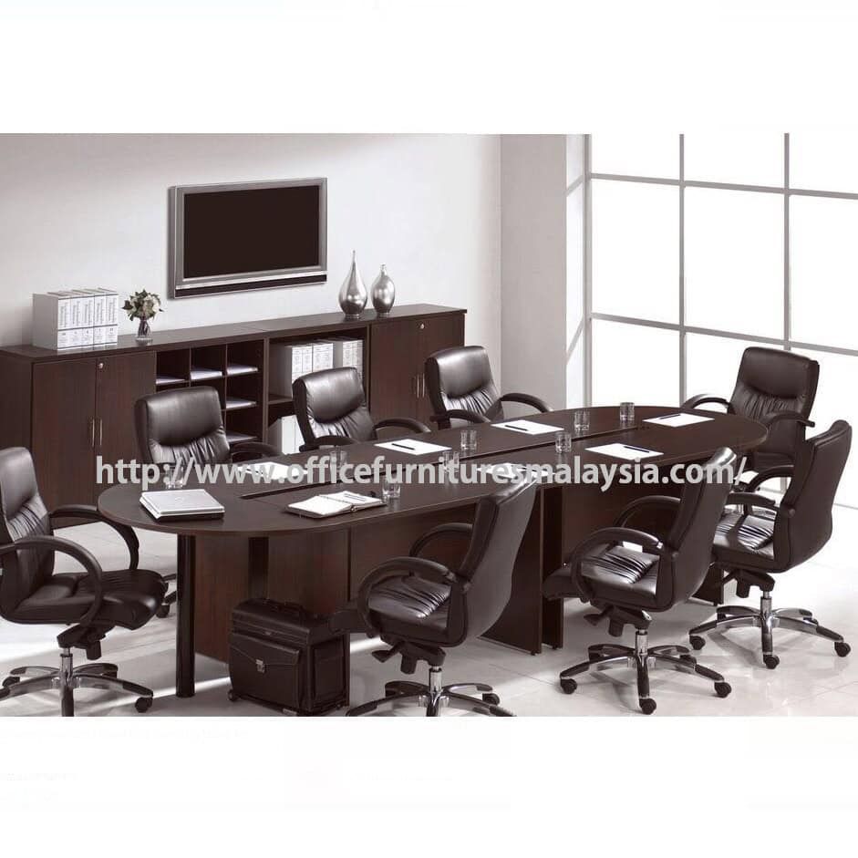 12.6ft Modern Office Conference Table-Desk OFM4F3825