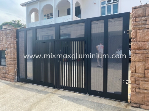 Folding Aluminium Gate