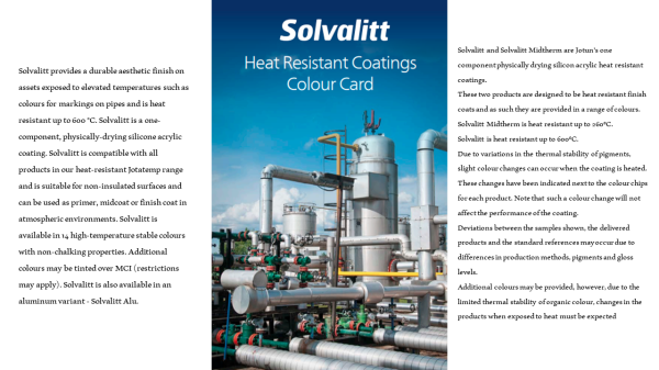 Solvalitt  Heat Resistant Coating Protective Coating Ampang, Selangor, Malaysia Supply, Supplier, Suppliers | Hst Solutions Sdn Bhd