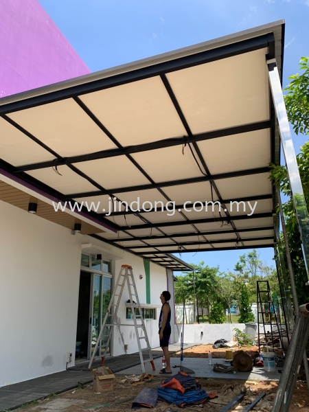  pu Metal Awning  Awning  Johor Bahru (JB), Malaysia, Ulu Tiram Supplier, Suppliers, Supply, Supplies | Jin Dong Steel Works & Invisible Grille