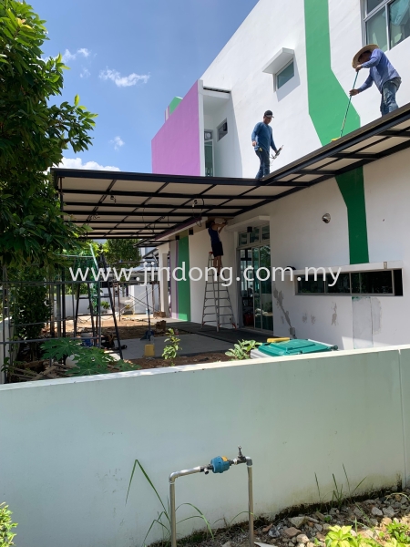  pu Metal Awning  Awning  Johor Bahru (JB), Malaysia, Ulu Tiram Supplier, Suppliers, Supply, Supplies | Jin Dong Steel Works & Invisible Grille