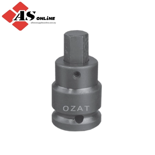 OZAT 1" SQ. DR. X 13/16" 21 MM 2 PC Hex Bit Socket / Model: 1613V