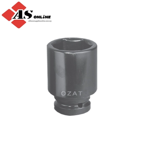 OZAT 1-1/2" SQ. DR. X 3-15/16" 100 MM Deep Well Socket / Model: 2463M100L