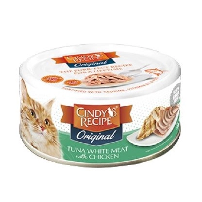 Cindy's Recipe Original Tuna White Meat with Chicken 80g