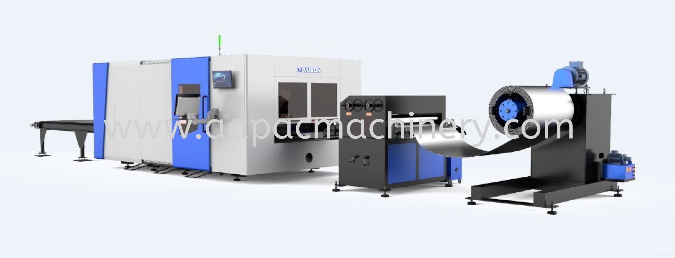 Rolled Coil Fiber Laser Cutting Machine