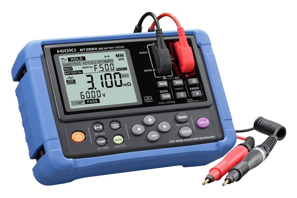 HIOKI BT3554-51 Battery Tester, Bundled with 9465-10 Pin Type Lead