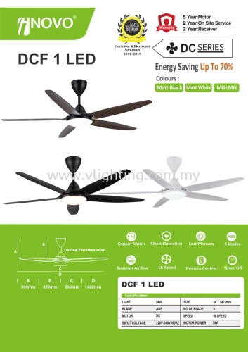 INOVO DCF 1 56 LED