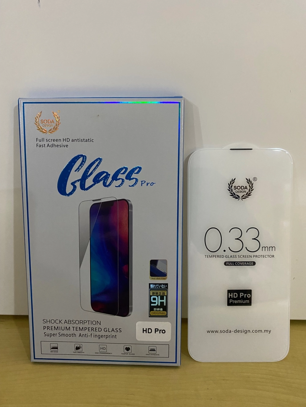 HD Pro Premium Tempered Glass