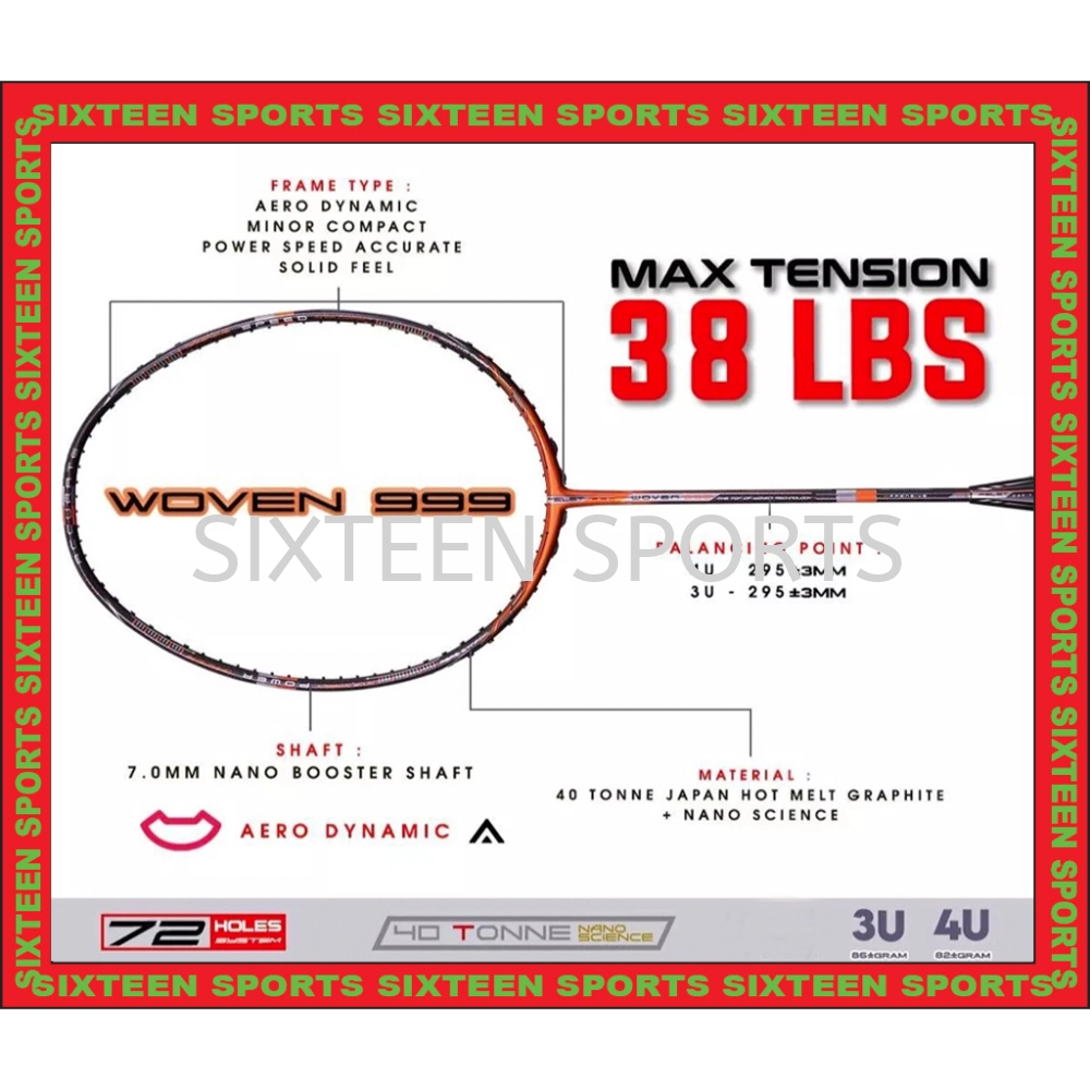 Felet Woven 999 Badminton Racket