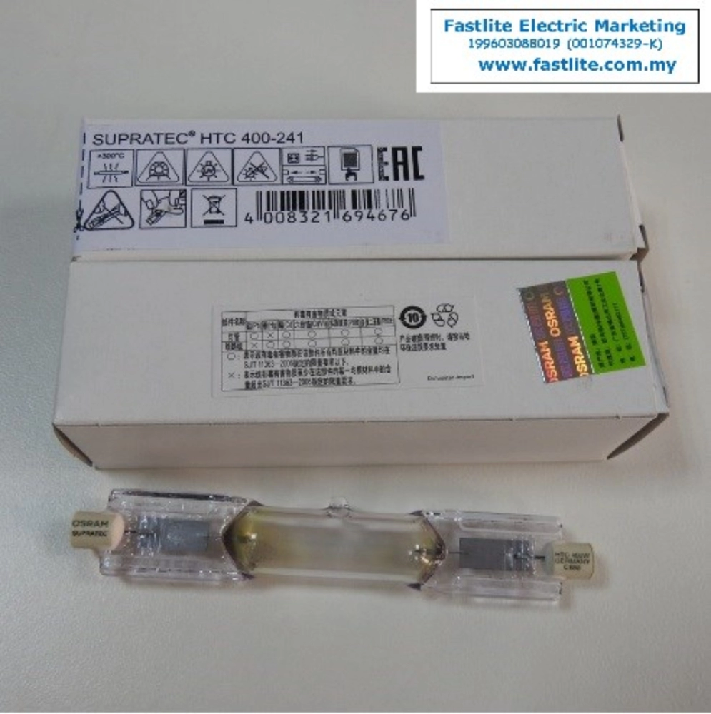 Osram Supratec HTC400-241 230V R7s