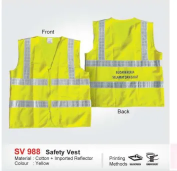 SV 988 Safety Vest( Free Size)