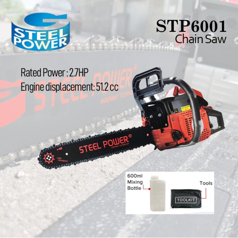 Steel Power STP6001 20" Chain Saw [Code: 9809]