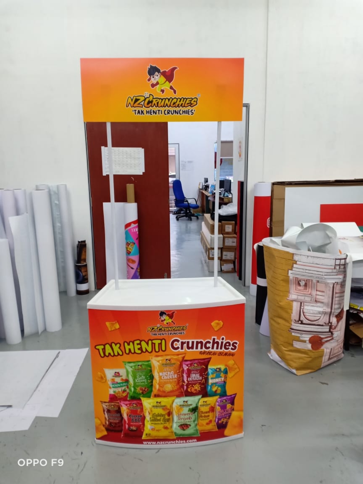 PVC Counter Display