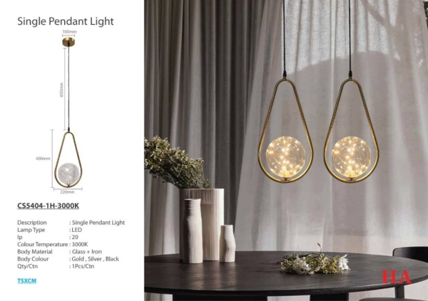  Pendant Light Johor Bahru (JB), Johor, Malaysia. Supplier, Suppliers, Supplies, Supply | HT Lighting Sdn Bhd