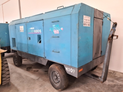 Used AIRMAN 830CFM @ 150PSI Portable Air Compressor