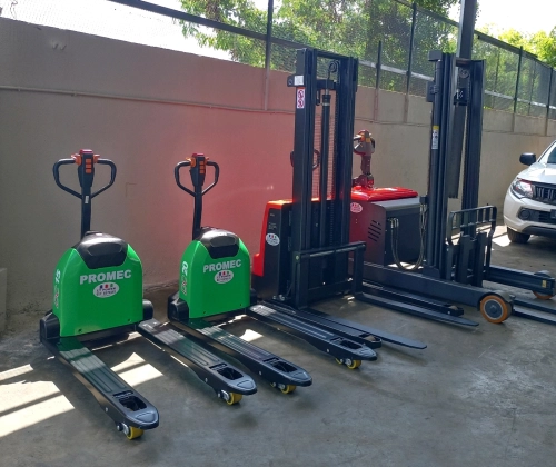 Brand New Lithium Battery Electric Pallet Truck, Brand New Electric Reach Stacker, Brand New Semi Auto Stacker - Melaka Forklift 