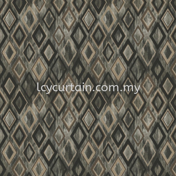 Decorum Standing 09 Fog Graphical Velvet Curtain Upholstery Graphical Velvet Curtain Curtain Selangor, Malaysia, Kuala Lumpur (KL), Puchong Supplier, Suppliers, Supply, Supplies | LCY Curtain & Blinds