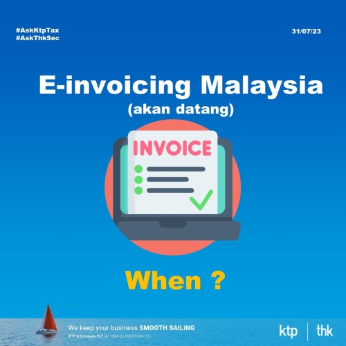 Timeline on E-Invoicing Malaysia