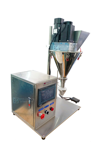 Semi Auto Desktop Type Auger Filling Machine | Powder | Stainless Steel FILLING / CAPPING MACHINE Melaka, Malaysia Supplier, Suppliers, Supply, Supplies | EXCELLENTPACK MACHINERY SDN BHD