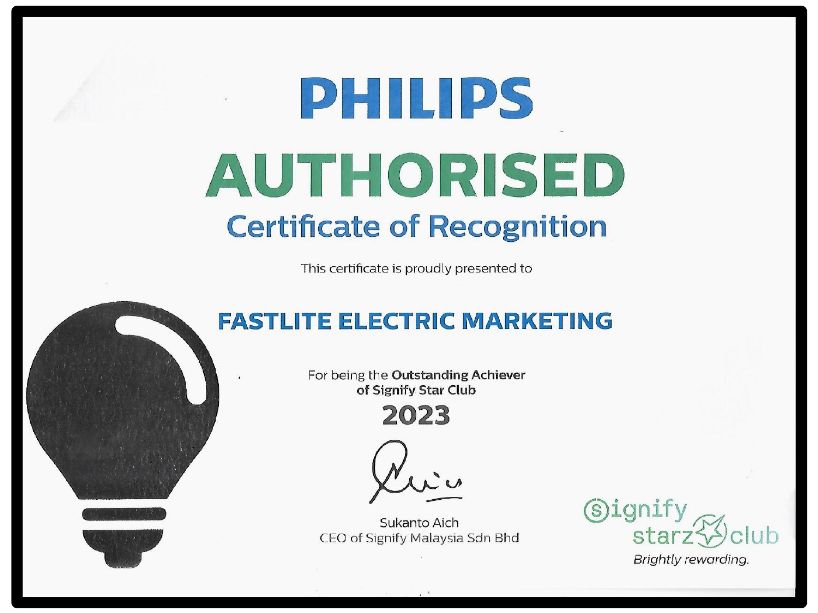 Philips Lighting Authorised Dealer