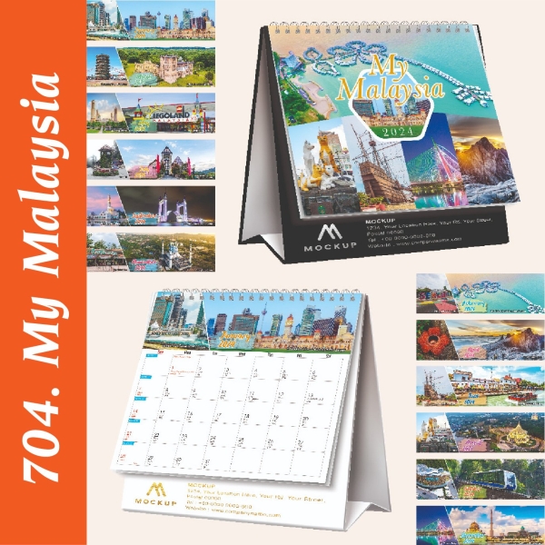 My Malaysia Calendar Desktop  Printing Service Petaling Jaya (PJ), Selangor, Kuala Lumpur (KL), Malaysia. Supplier, Supply, Supplies, Service | Sun Master Fancy Paper Sdn Bhd