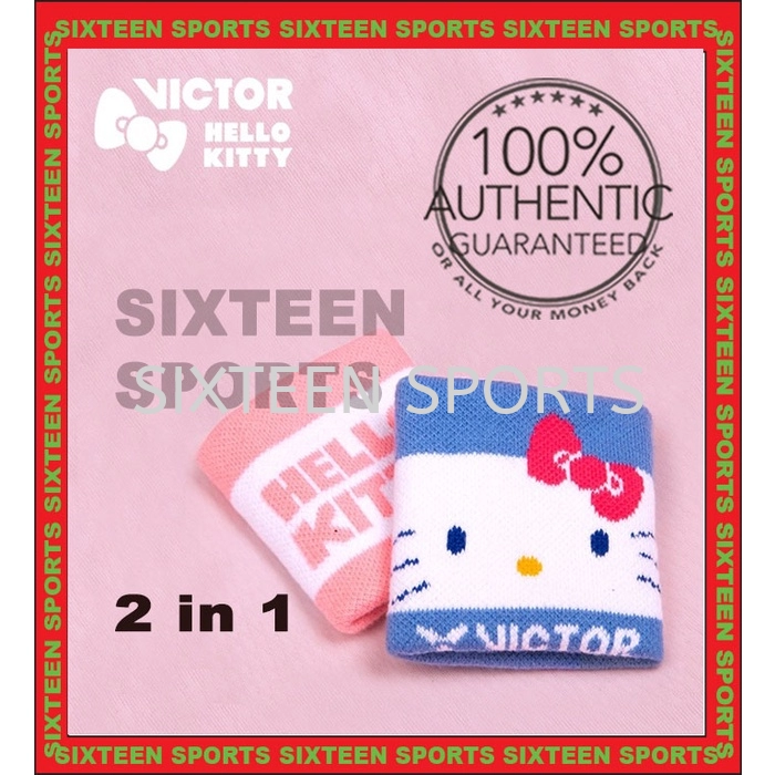 Victor X Hello Kitty Sports Wristband SP-KT214 IM (2 IN 1)
