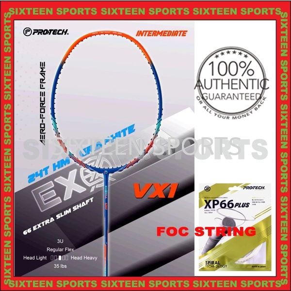 Protech Exodia VX1 Badminton Racket Frame