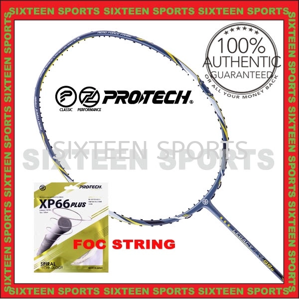 Protech Legacy LX-99S Badminton Racket (C/W Protech XP66 String)