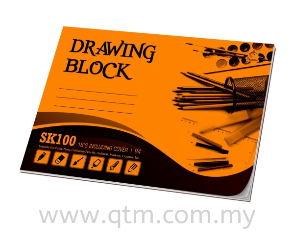 DRAWING BLOCK 135GSM 18'S DRAWING BLOCK DRAWING Melaka, Malaysia, Batu Berendam Supplier, Manufacturer, Supply, Supplies | Quantum Rhythm Sdn Bhd