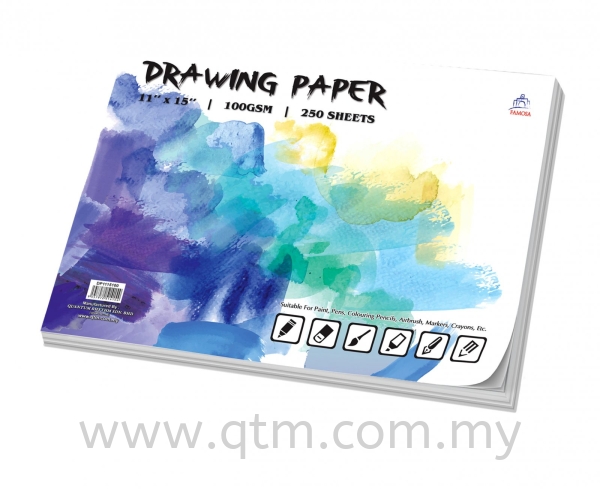 DRAWING PAPER 100GSM 250'S DRAWING PAPER DRAWING Melaka, Malaysia, Batu Berendam Supplier, Manufacturer, Supply, Supplies | Quantum Rhythm Sdn Bhd