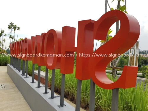 Landmark Signboard # 3D Signboard# 3D Led Aluminium Box Up # Box Up Signcraft # Led Frontlit Lettering # 3D Signcraft 