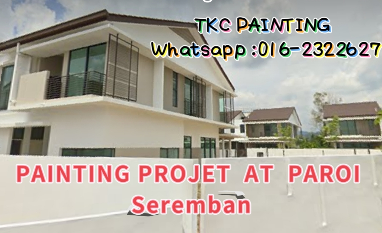 #PAINTING PROJET AT PAROI.seremban.Negeri Sembilan .